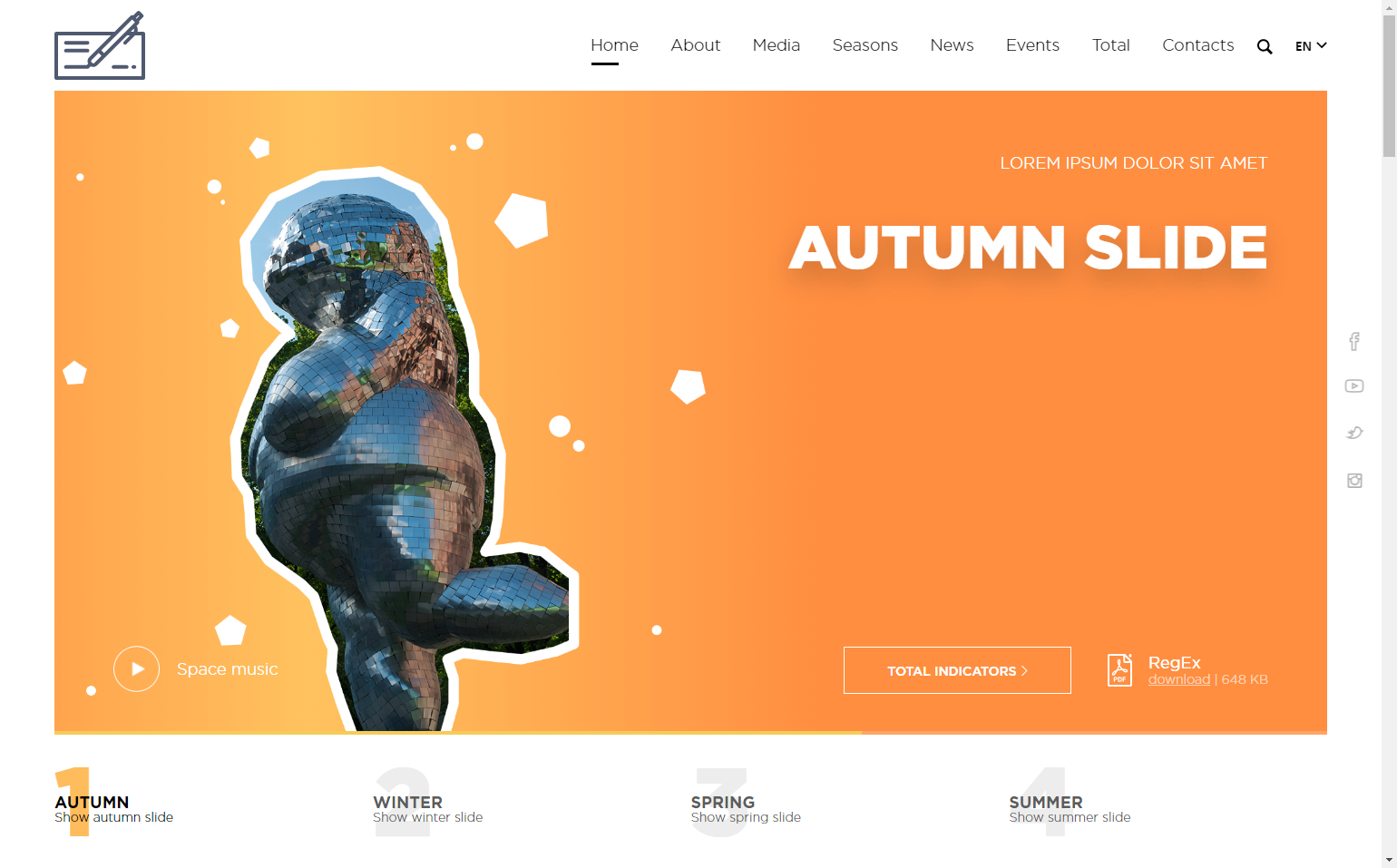 Seasons WP Theme